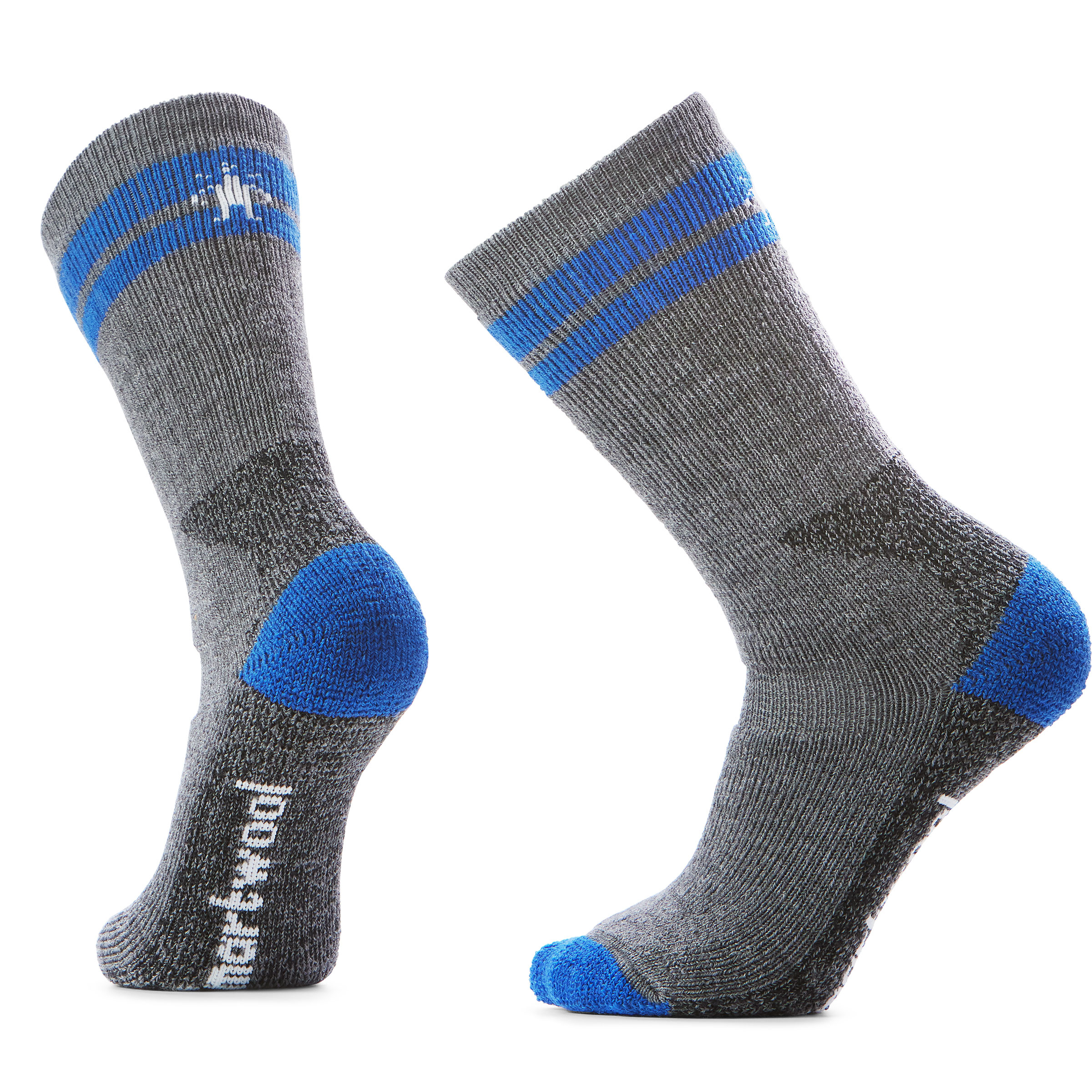 Smartwool Mountaineer Maximum Cushion Tall Herren Wandersocken grau Größe 42 Trekking Widerstandsfähig Merinowolle