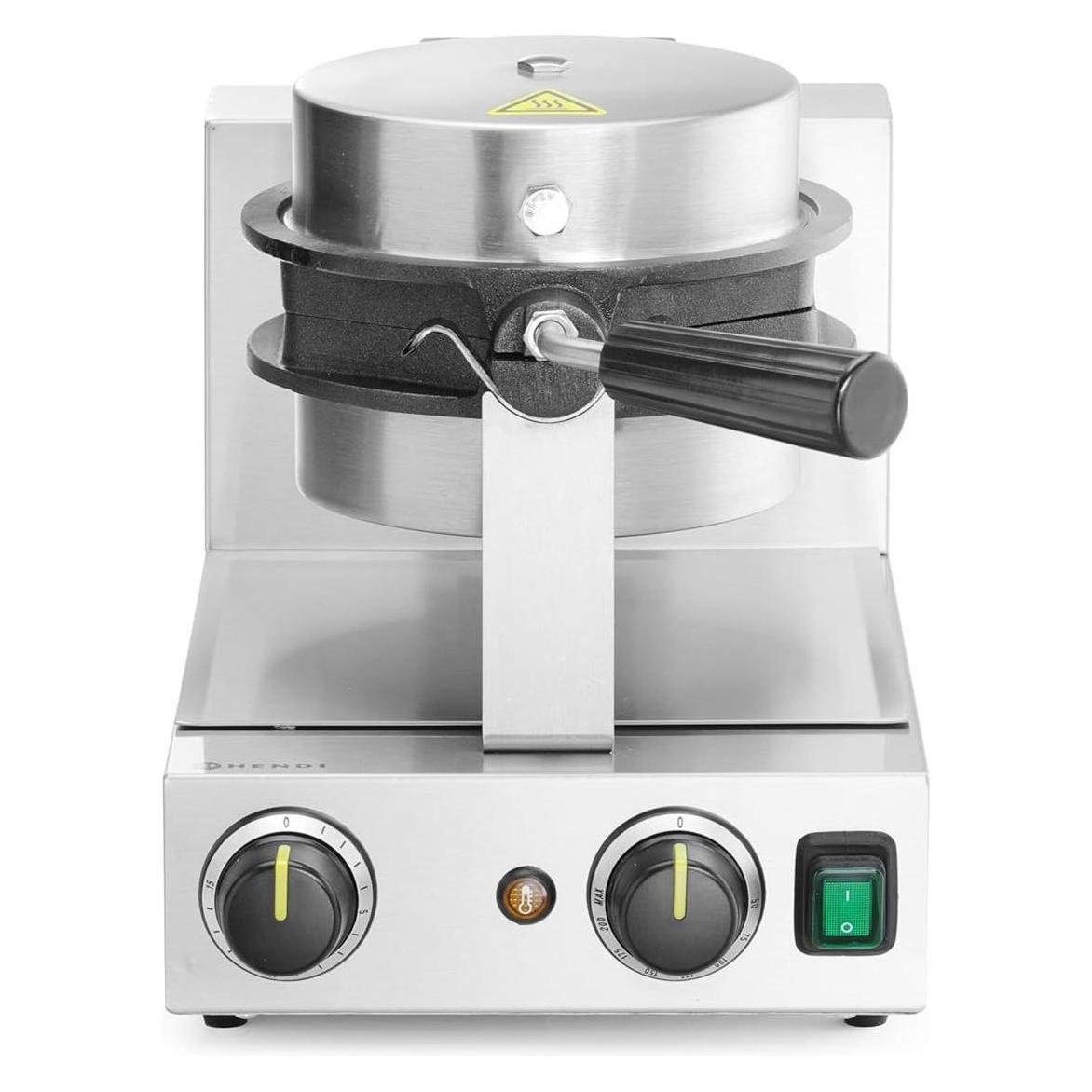 Hendi Bubble Waffle Rotationswaffeleisen,, 220-240V/1500W, 255x560x(H)318mm (212196)