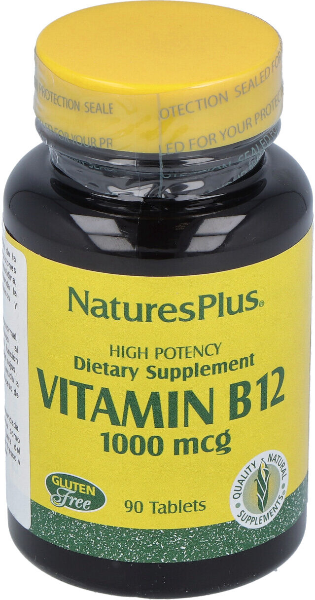 Natures plus vitamina b12 1000mcg. 90comp.