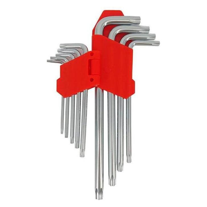 Awtools AW KLUCZE TORX DŁUGIE 9szt (AW35050)