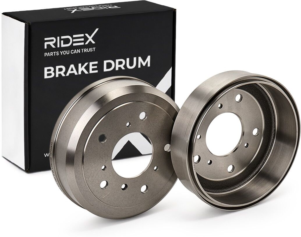 RIDEX 123B0074 Brake drum