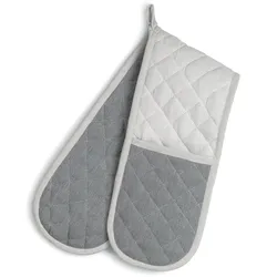 Ofenhandschuh TIA (BL 18x90 cm) - grau - BL 18x90 cm