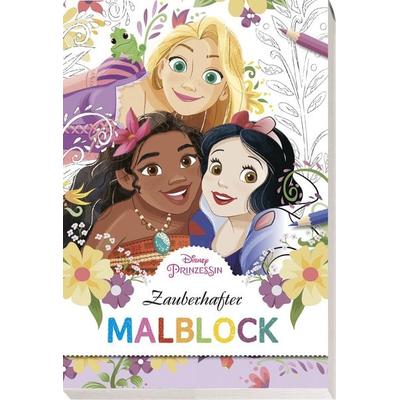 Disney Prinzessin: Zauberhafter Malblock, Taschenbuch von Walt Disney,Panini, Panini, 978-3-8332-4378-3