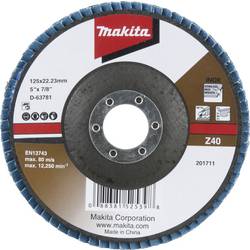 Makita D-63781 Fächerschleifscheibe Durchmesser 125 mm Körnung (num)=40 1 St.