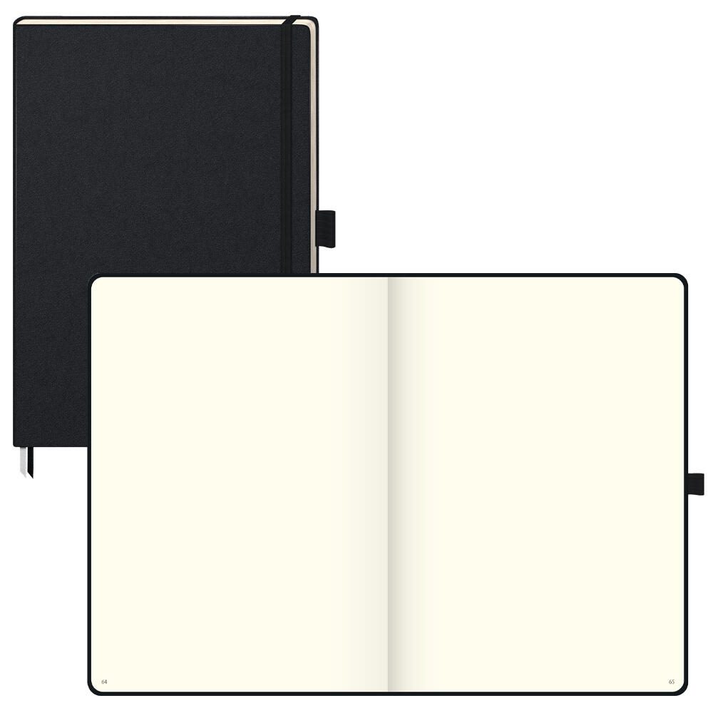 BRUNNEN Notizbuch DIN A4 blanko, 192 Seiten 105528605