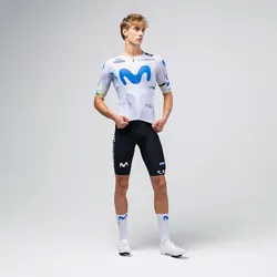 Gobik Nexflow Jersey Movistar Team 2026 Kurzarm Fahrradtrikot Herren - Movistar Team - L