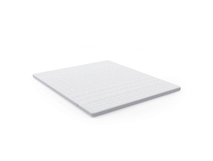 Livetastic Topper, Weiss, Textil, Füllung: Viskoelastischer Kern, 140x200 cm, Bezug abnehmbar/waschbar, wendbar, antibakteriell, alternative Grössen erhältlich, Schlafzimmer, Matratzen, Topper