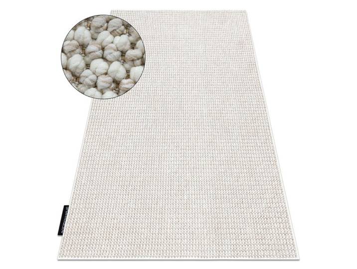 Tapis CASABLANCA LOOP blanc / beige bouclé doux - 250x300 cm