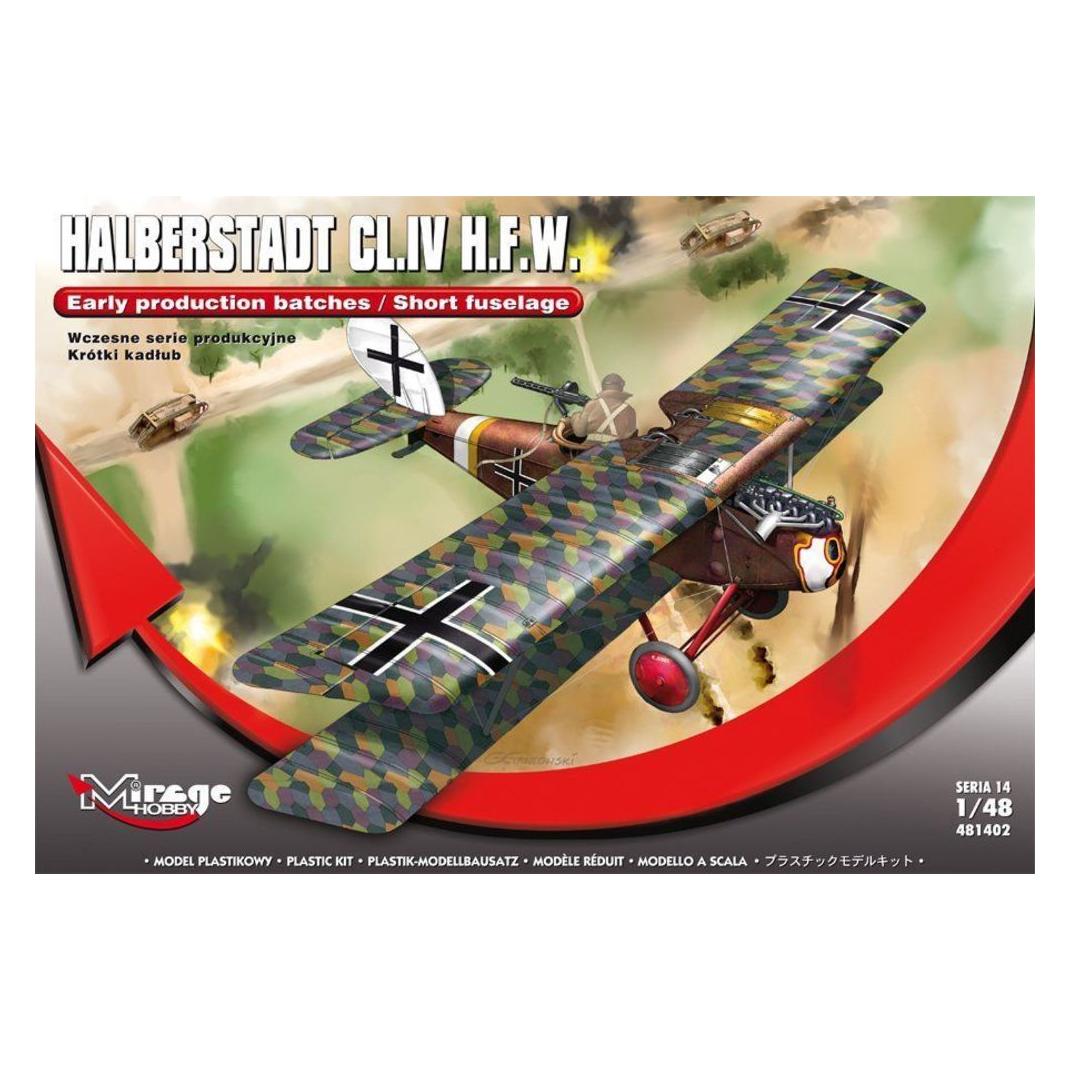 Mirage Hobby Halberstadt CL.IV H.F.W.(Early productio production batches/Short fuselage (481402)