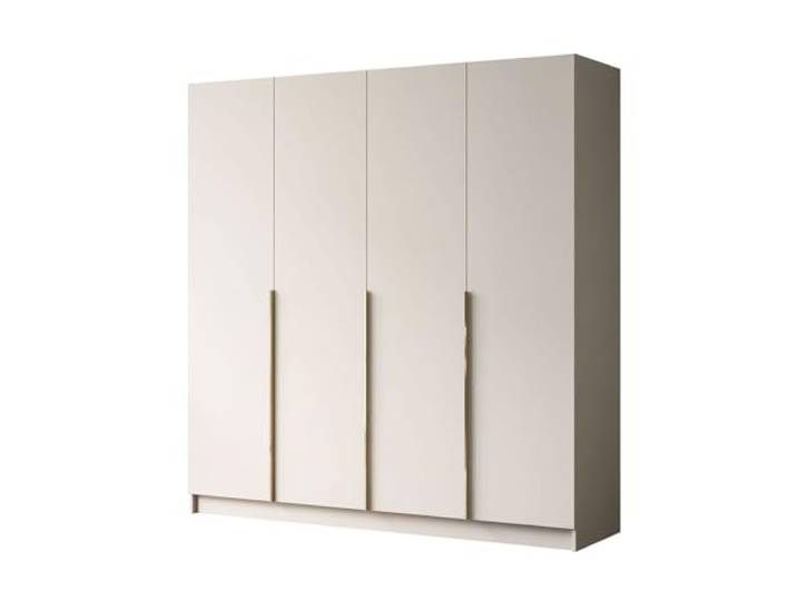 Lookway Kleiderschrank Aurel 4D Kaschmir Matt