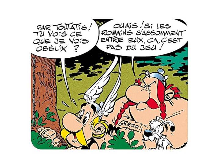 Flexible Mousepad The Good Gift Asterix, Toutatis !! (23,5x19,5cm)