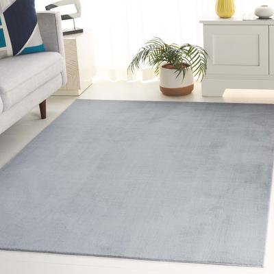 SAFAVIEH Faux Rabbit Fur Machine Washable Slip Resistant Nanami Rug