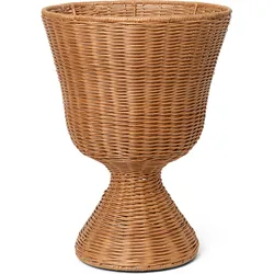 Agnes Blumenständer 45 cm aus Rattan