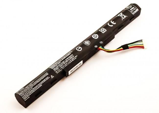 CoreParts MBXAC-BA0065 Replacement Battery for Acer Aspire E5-475G / E5-523G / E5-553G / E5-573G, 14.8V 2600mAh 38.48Wh Li-ion, Black