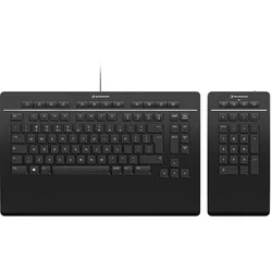 3Dconnexion Tastatur Pro mit Numpad Schwarz - Schweiz
