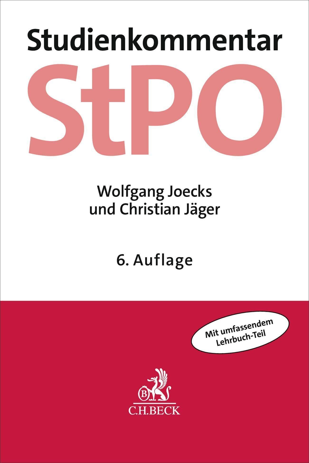 Christian Jäger - Strafprozessordnung. StPO - Preis vom 09.10.2026 07:28:09 h