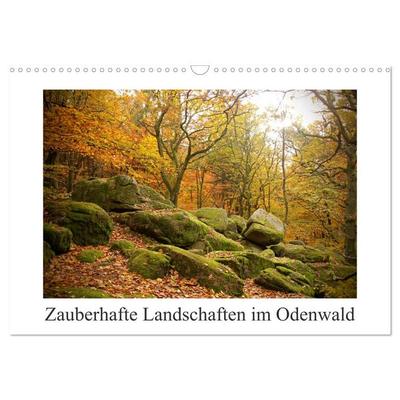 Zauberhafte Landschaften im Odenwald (Wandkalender 2026 DIN A3 quer), CALVENDO Monatskalender