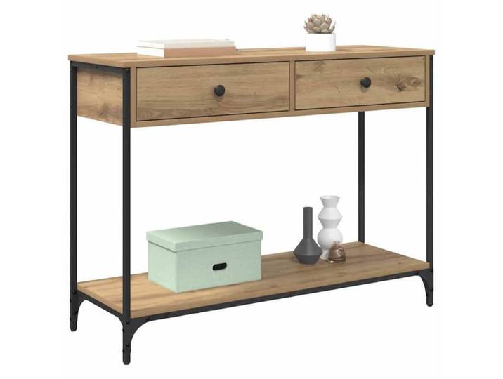 1pc Marron Armoire de Couloir - SWEETY Table console avec tiroir Chêne artisanal 100x34 5x75cm CL52603818261