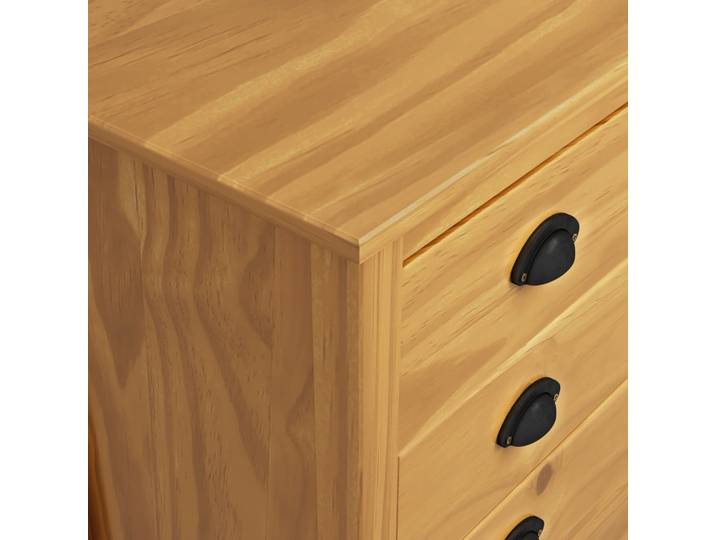 vidaXL Sideboard Hill 79x40x80 cm Pin massif