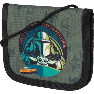 Brustbeutel MCNEILL "Star Wars, Mandalorian", Kinder, grau (mandalorian), Polyester, Kleinlederwaren