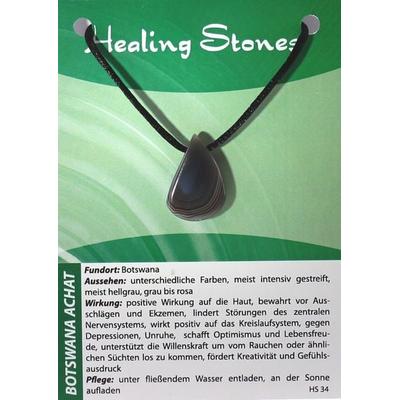 Botswana Achat Healing Stones Maxicard