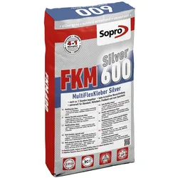Sopro Bauchemie FKM Silver - FKM 600 MultiFlexKleber 5 kg Beutel Silver