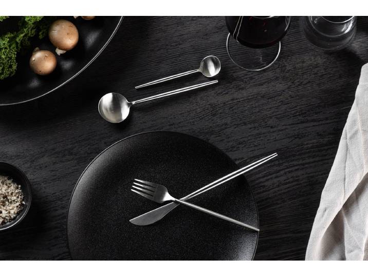 Besteck-Set Susi – 24-tlg., Stahl, silberfarben - Silber - Luxusbetten24