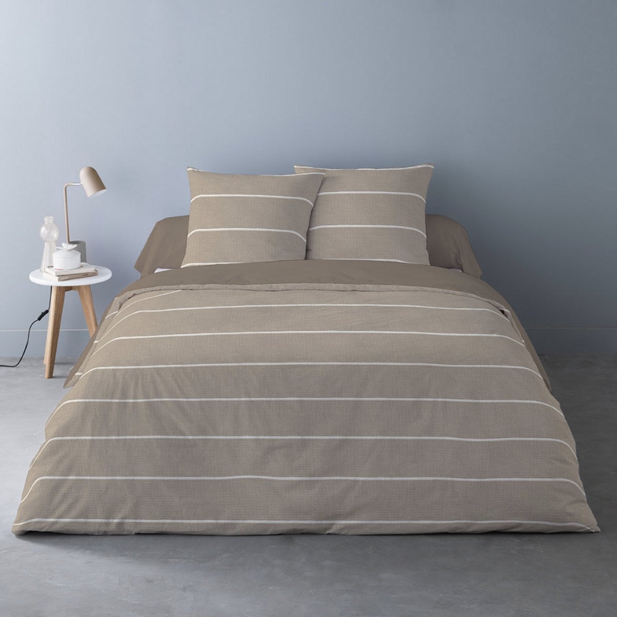 Better Nights Emma Lin Luxe Katoen Flanel Dekbedovertrek voor volwassenen - 200 x 200 cm