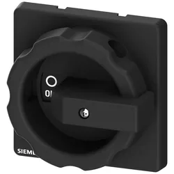 Siemens 3LD9224-1G Drehantrieb, Betätigungsknebel schwarz, für Isolierstoffkapselung, für 16-32A 3LD92241G
