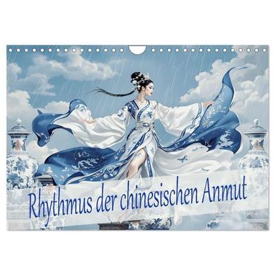Rhythmus der chinesischen Anmut (Wandkalender 2027 DIN A4 quer), CALVENDO Monatskalender