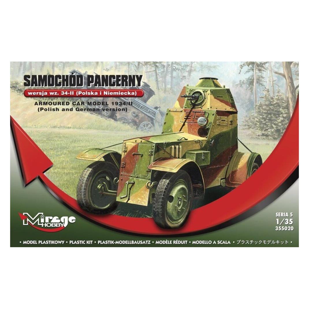 Mirage Hobby Armoured car model 1934/II polish+german (355020)