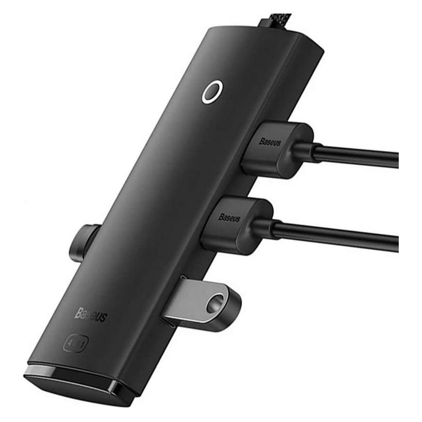 Baseus Lite Series 4-Port Adapter (USB-C, 5 Ports) (WKQX030301)