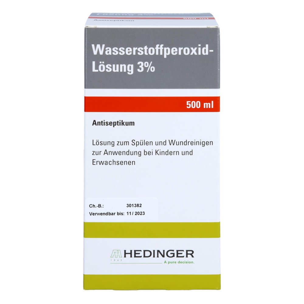 Aug. Hedinger GmbH & Co. KG Wasserstoffperoxid 3% Stzu 07474333