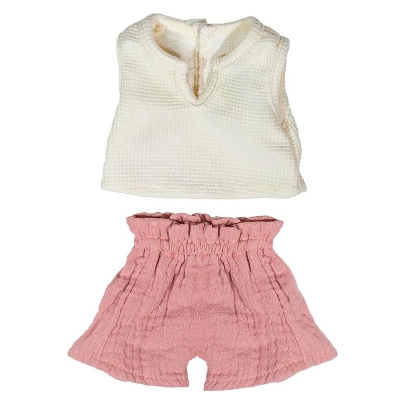 Miniland SOMMER-T-Shirt und Hose für 38-cm-Puppe (MLBA31585)