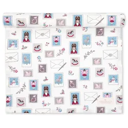 GreenGate Tischläufer Xmas Letter, 140 x 45 cm