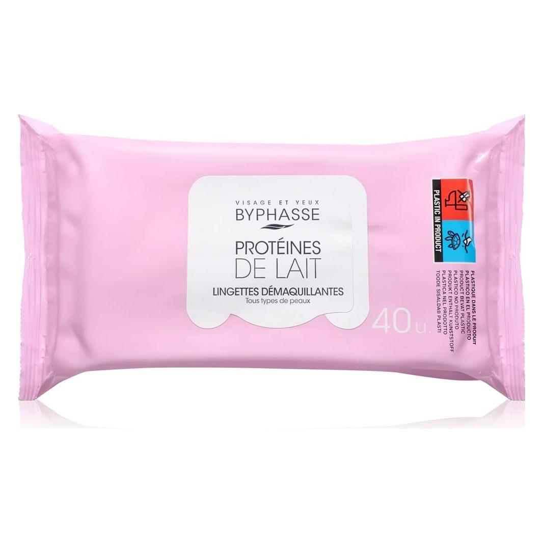 Byphasse Lingettes Démaquillantes - Visage & Yeux À La Protéine De Lait - X40 (Reinigungstücher Gesicht) (49960718)
