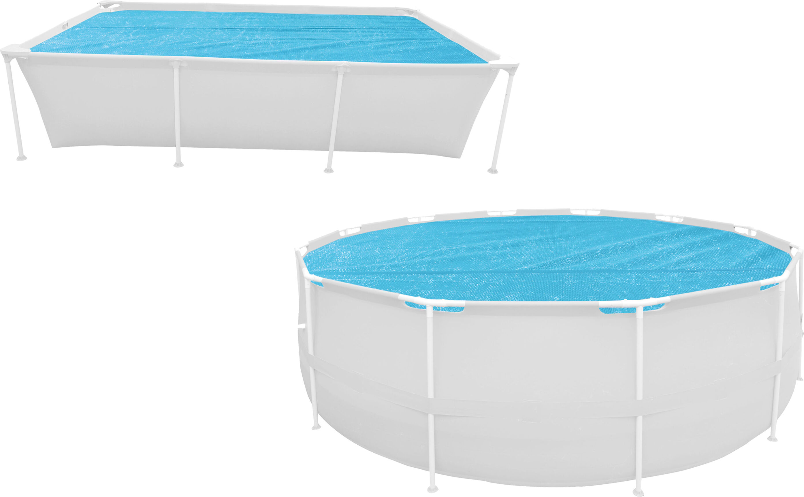CRIVIT Pool-Solarplane, selbstschwimmend