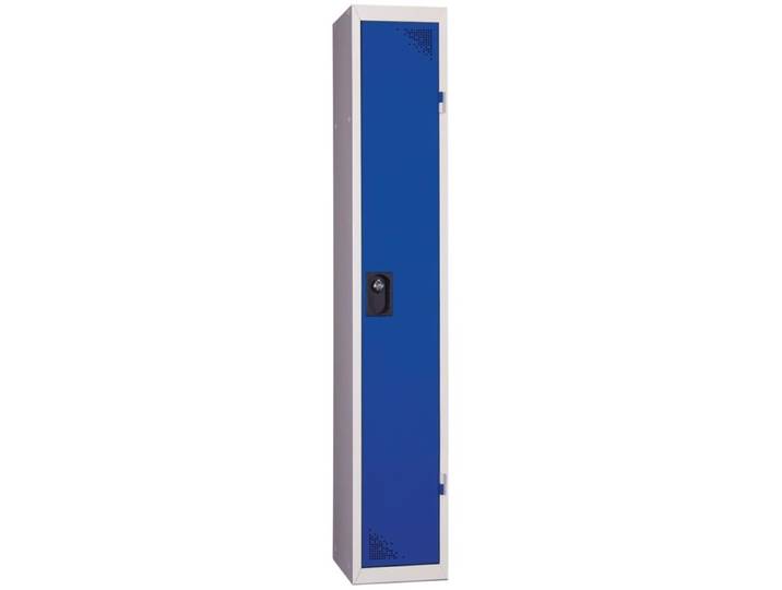 Vestiaire métallique Provost - 1 colonne à monter - Bleu RAL 5005