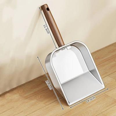 Inspire Select Stainless Steel Cat Litter Scoop Durable Wooden Handle Pet Waste Shovel For Tofu, Crystal & Clumping Litter a3