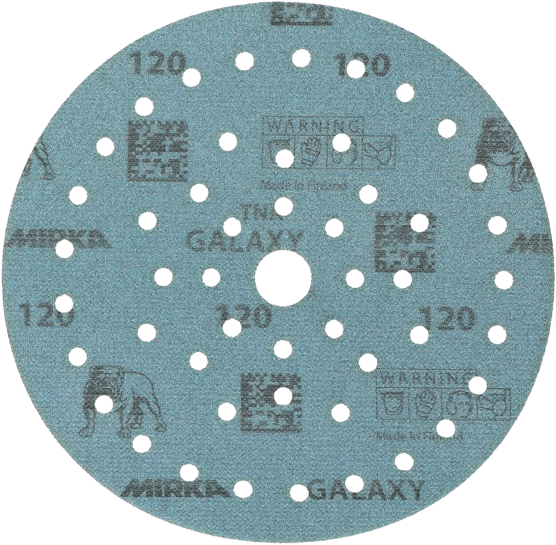 Mirka Schleifmittel GALAXY 150mm Grip Multifit 120 50er Pack (FY6M105012)