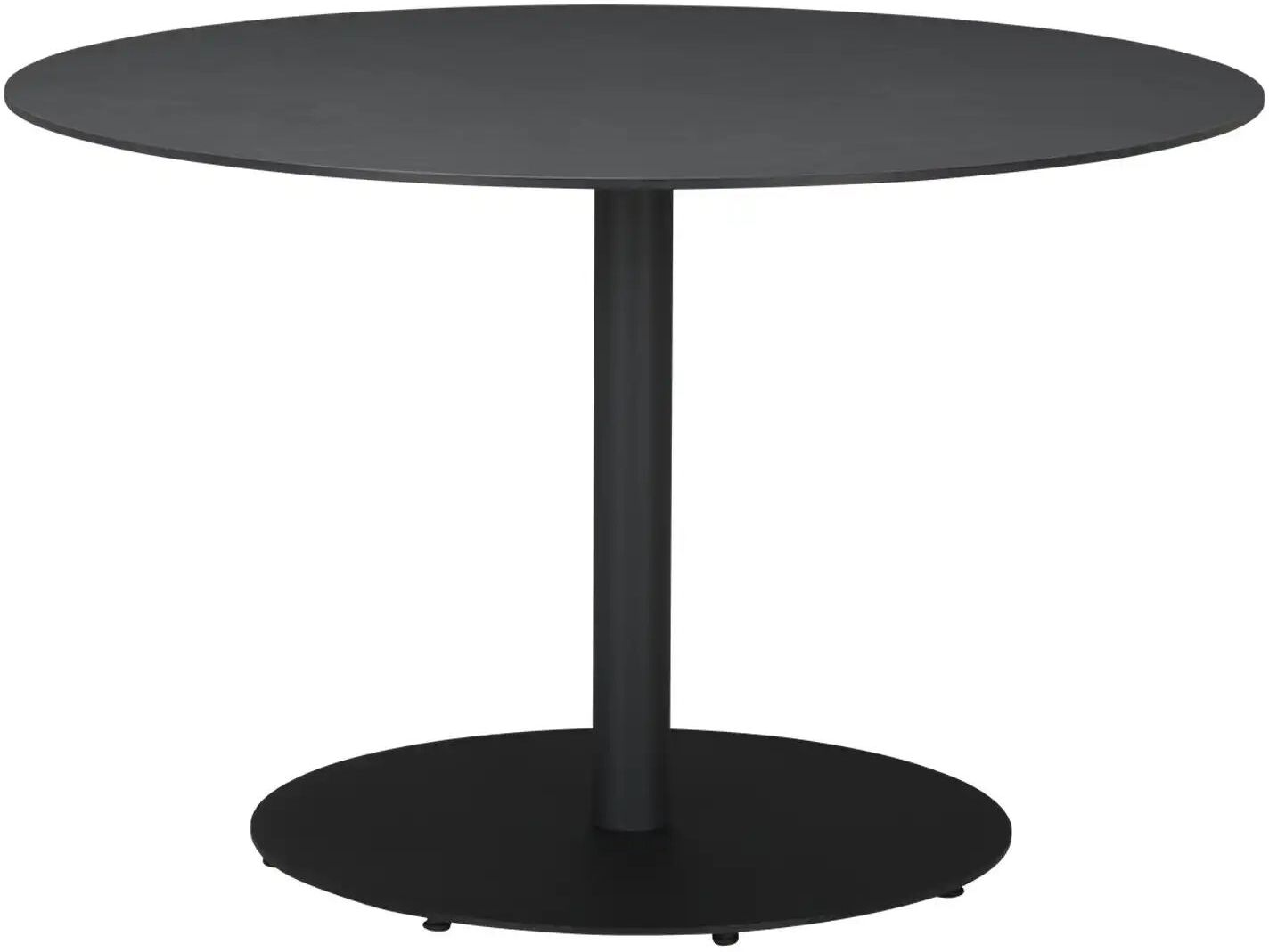 Connubia Esstisch  Cocktail ¦ schwarz ¦ Maße (cm): H: 76  Ø: 120