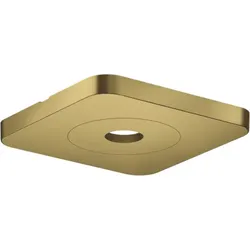 hansgrohe Axor Citterio C Deckenrosette 28802990 120/120 softsquare, Polished Gold Optic