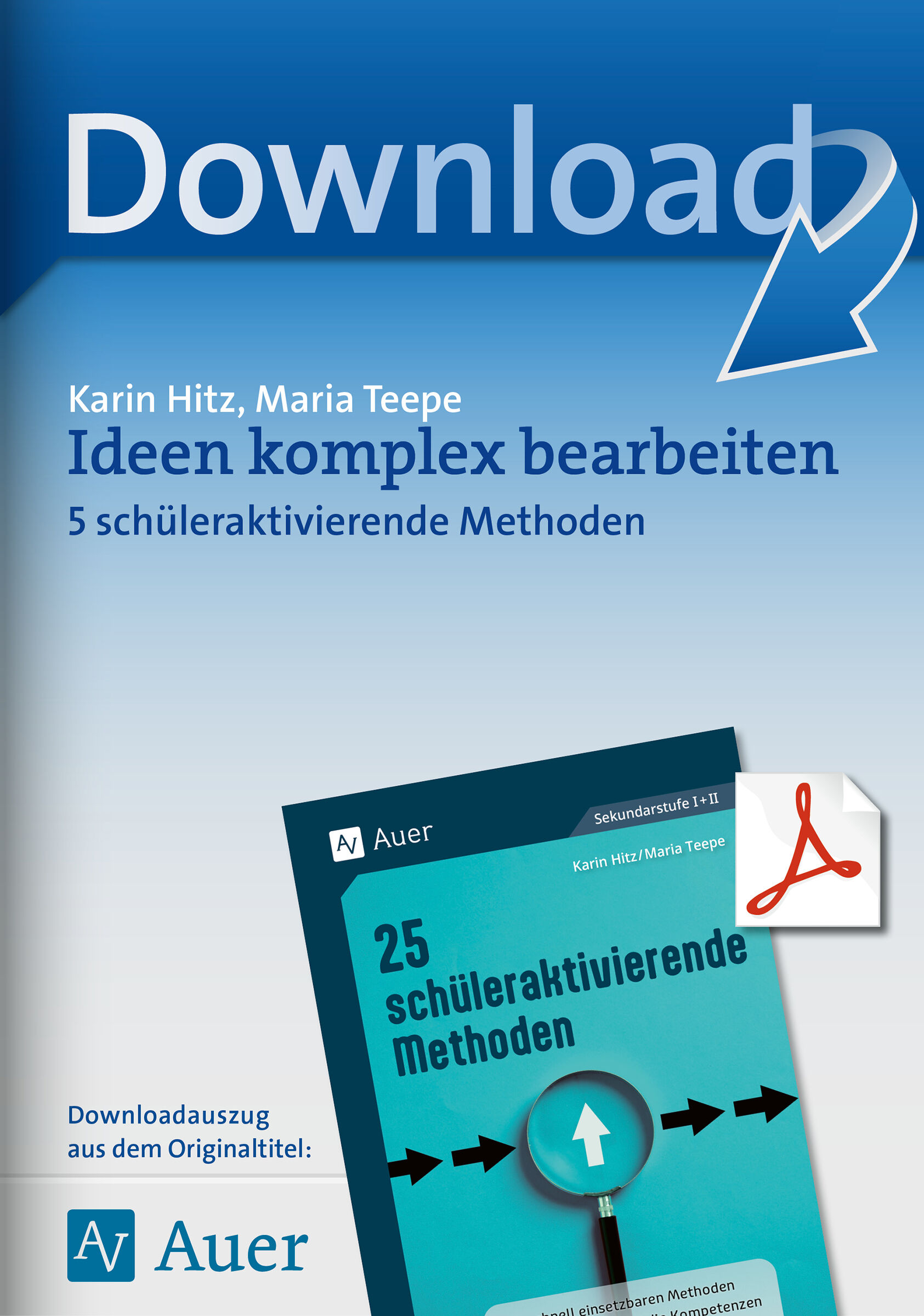 Auer Verlag Ideen komplex bearbeiten