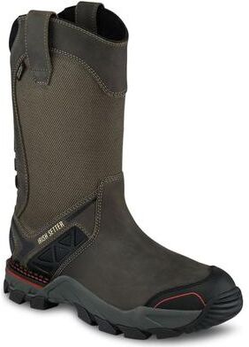 "Irish Setter by Red Wing Crosby 11"" WP Safety Toe Boot - 14 Grey Boot D"