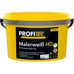 PROFITEC P115 Malerweiß HD 12,5 L Weiss