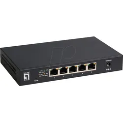LEVELONE GEU0525 - Switch, 5-Port, Gigabit Ethernet