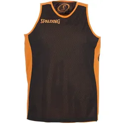 Spalding, Herren, Sportshirt, Essential Reversible Shirt (XXS), Orange