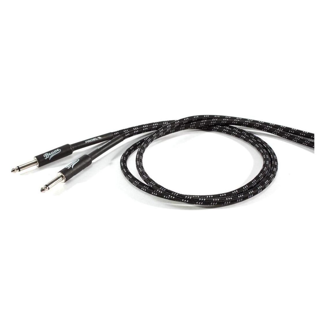 Proel BRV100LU3BW audio cable Black (3 m) (PRBRV100LU3BW)