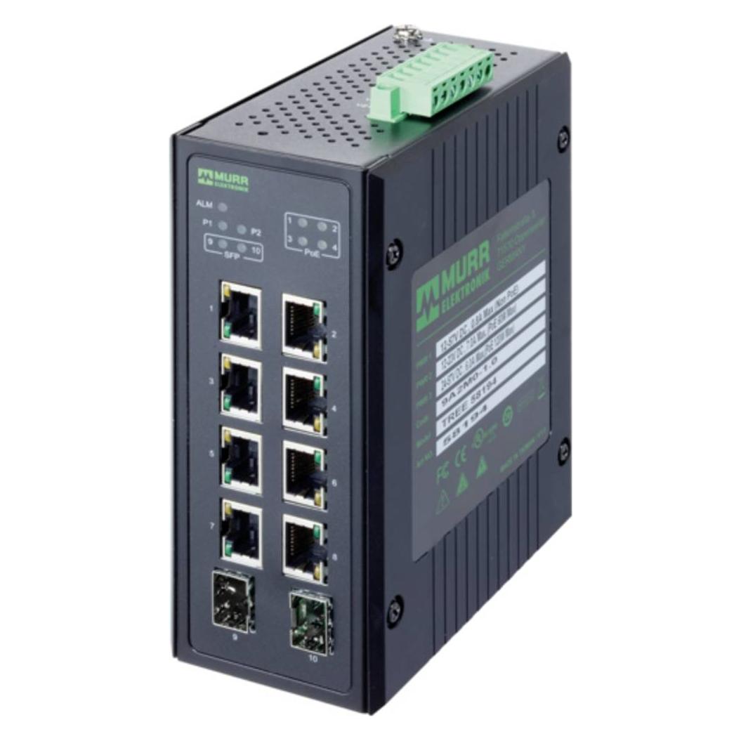 Murr Elektronik MURR Unmanaged Switch (10 Ports) (58194)