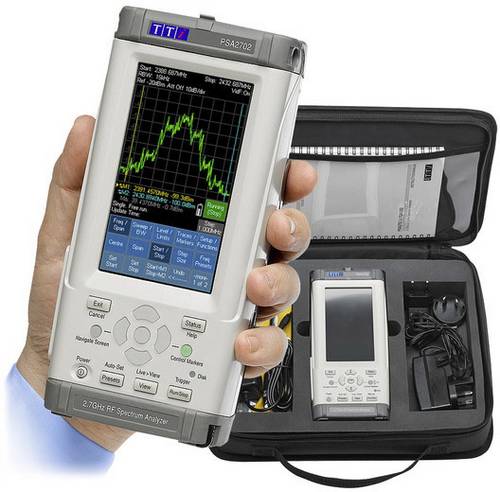 Aim TTi PSA3605 Spektrum-Analysator Werksstandard (ohne Zertifikat) 3590MHz Handgerät